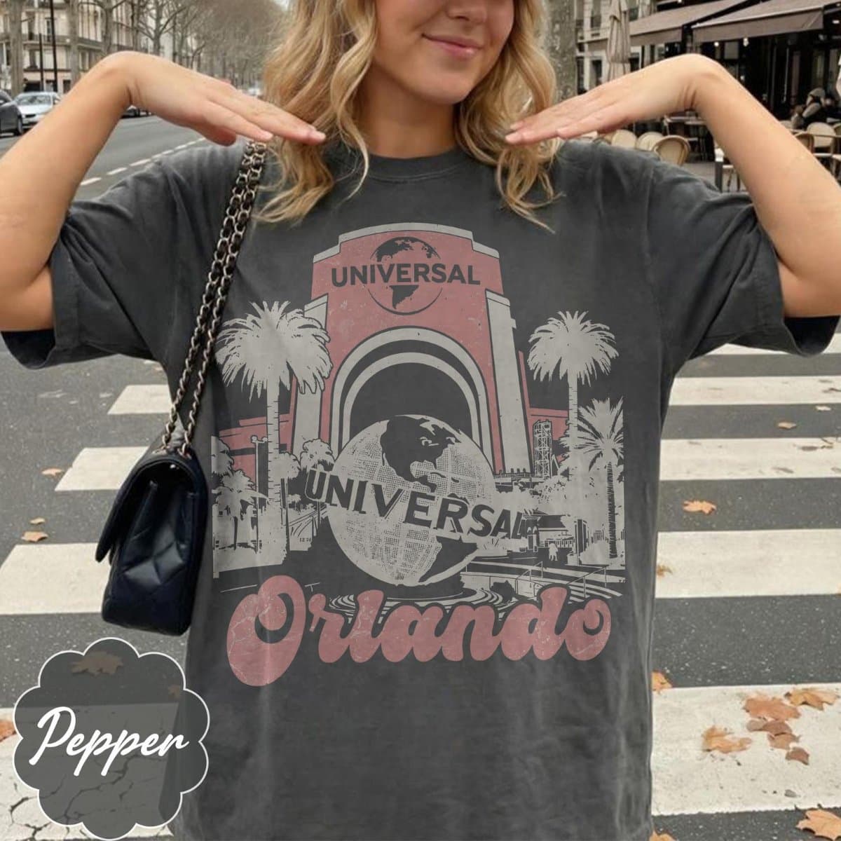 Vintage Universal Studios Orlando Shirt, Retro Universal Globe Theme Park Tee, Florida Travel Vacation Shirt, Universal Studios Souvenir Tee
